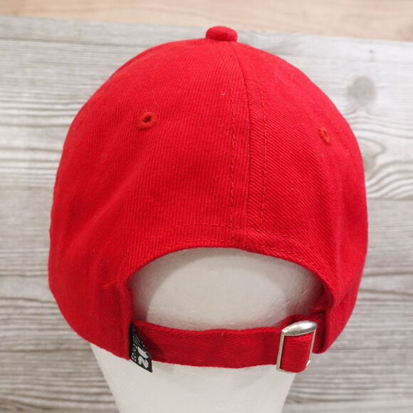 SAN DIEGO ZOO RED ADJUSTABLE TRAVEL STRAPBACK BASEBALL HAT CAP - Picture 5 of 10